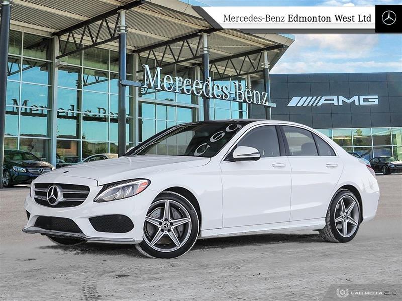 New 2018 Mercedes-Benz C300 4MATIC Sedan 4-Door Sedan in Edmonton, Alberta