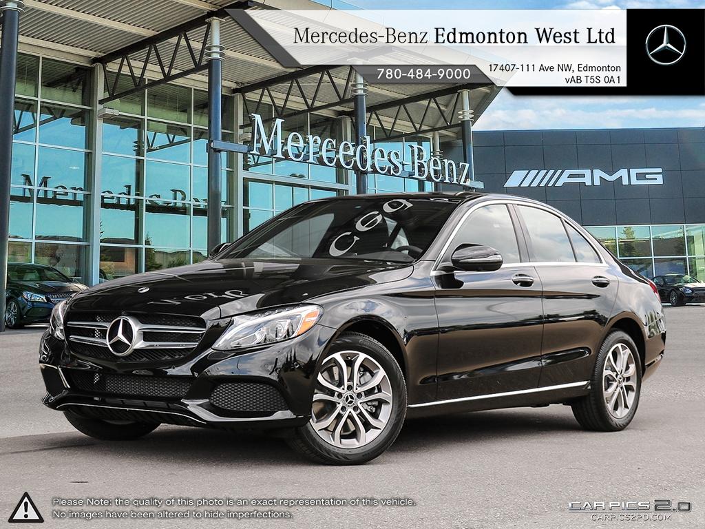 New 2018 Mercedes-Benz C-Class C300 Sedan in Edmonton, Alberta