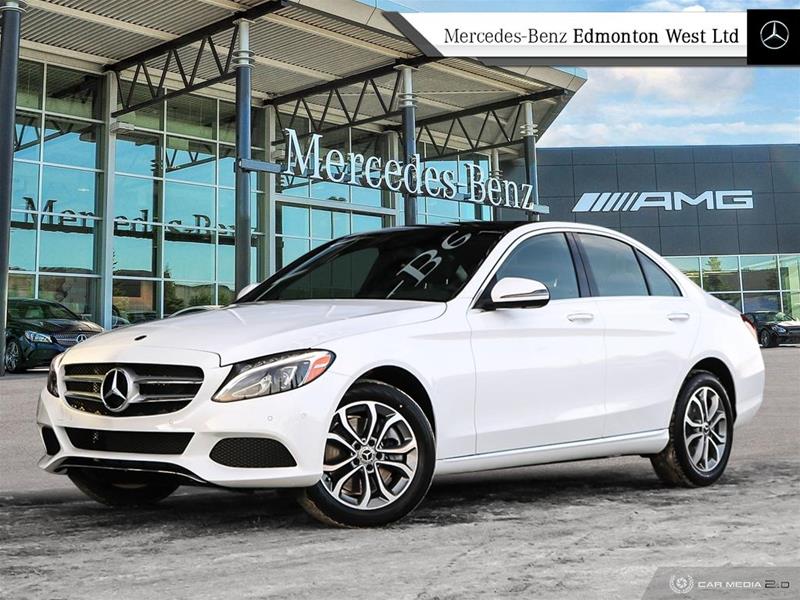 New 2018 Mercedes-Benz C300 4MATIC Sedan 4-Door Sedan in Edmonton, Alberta