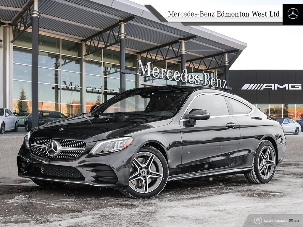 New 2019 Mercedes Benz C300 4matic Coupe 2 Door Coupe In Edmonton Alberta